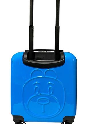 Детский чемодан d01 blue bear размер мини xs 6