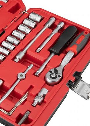 Набор инструментов 1/4" 48ед intertool et-9048 в кейсе 5