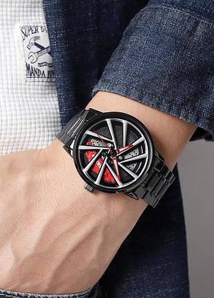 Skmei 1990c black red-silver 3