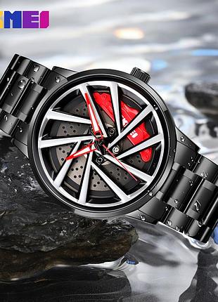 Skmei 1990c black red-silver 4
