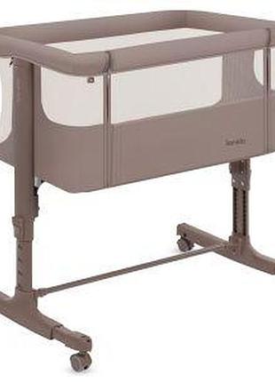 Кроватка приставная lionelo pari beige taupe