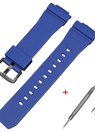 Ремешок для casio g-shock gm-2100 b blue bk