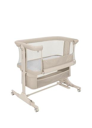 Кроватка приставная lionelo jodie beige cream