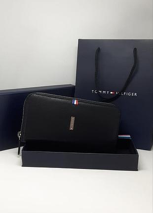 Чоловічий шкіряний гаманець клатч томмі