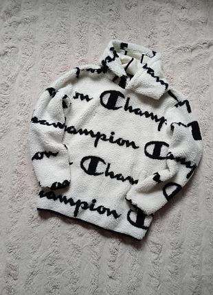 Худи тедди от бренда champion