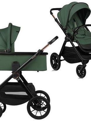Універсальна коляска 2 в 1 lionelo layla 2in1 green forest