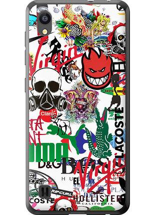 Чохол на zte blade a5 2019 many different logos "4022u-2109-851"