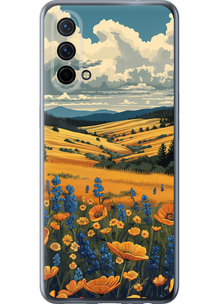 Чехол на oneplus nord ce 5g/core edition 5g украинское поле "6082u-3484-851"