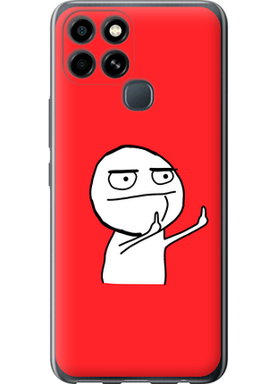 Чохол на infinix smart 6 мем "4578u-2758-851"