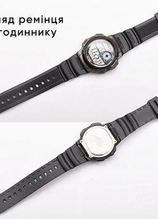 Ремінець для casio g-shock ae-1000/1200 gray si 5