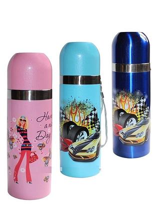 Металевий термос дитячий на 350ml (відеообзор)
