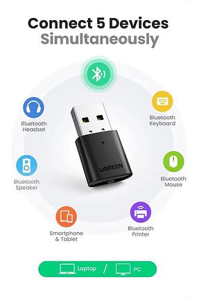 Адаптер ugreen cm390 usb bluetooth 5.0 adapter (ugr-80889) 6