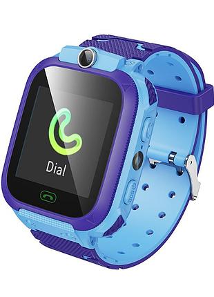 Детские смарт-часы hoco y105 36mm. 400 mah children phone watch blue