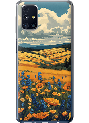 Чехол на samsung galaxy m31s m317f украинское поле "6082u-2055-851"