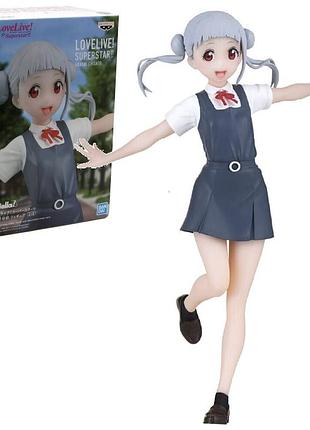Фігурка banpresto люблю жити! супер зірка!! араші чисато lovelive! superstar! arashi chisato 18 см wst lls ac