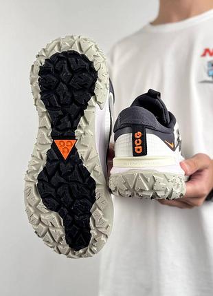 Nike acg mountain fly 2 low white black orange 2