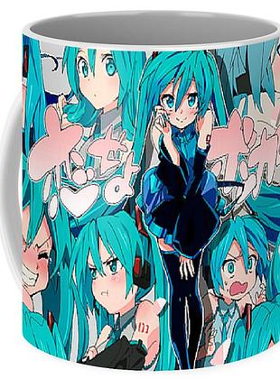 Кухоль geek land hatsune miku хатсуне мікі емоції vc 02.24