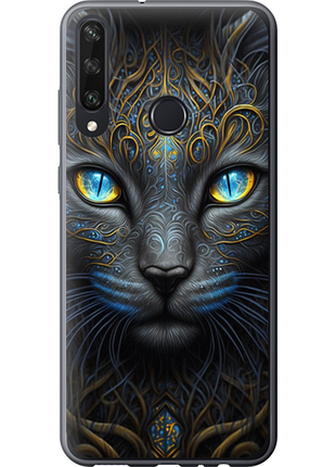 Чохол на huawei y6p кішка "5548u-1952-851"