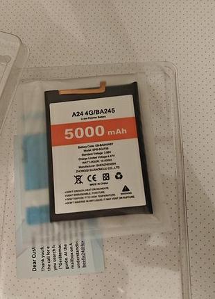 Уценка батарея samsung galaxy a24 4g, 5000 mah eb-ba245aby