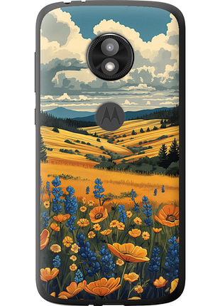 Чохол на motorola moto e5 play українське поле "6082u-1429-851"