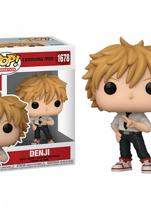 Фігурка funko pop людина бензопила денджі chainsaw man denji 10 см fp cm d 1678