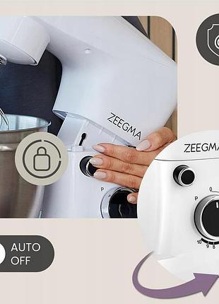 Кухонна машина zeegma planeet easy white 2