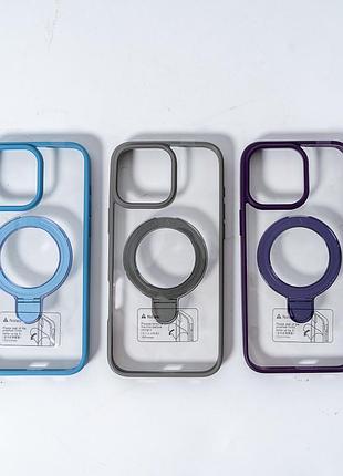 Чохол для смартфона spigen aaa magnetic ring for apple iphone 15 purple 3