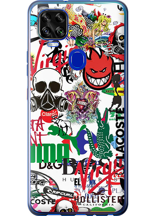 Чохол на zte blade v2020 many different logos "4022u-2529-851"