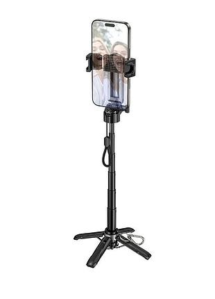 Селфи-трипод hoco k27 magic portable mini live broadcast stand (150cm) black 5