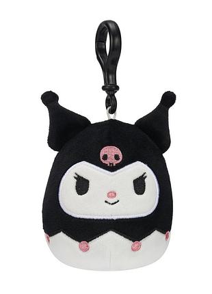 Детская мягкая игрушка на клипсе серии "хелоу китти" куроми squishmallows sqsn00277, 9 см