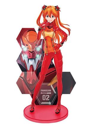 Фигурка bandai evangelion евангелион asuka langley аска лэнгли 22 см b eva al