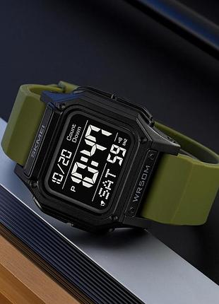 Skmei 2537ag army green 2