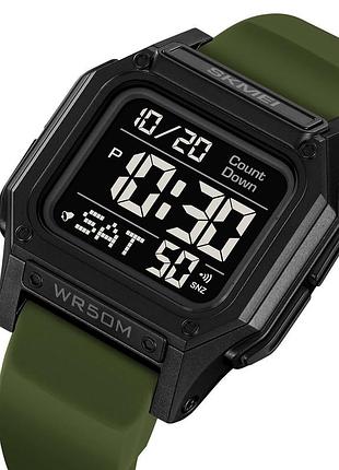 Skmei 2537ag army green 3
