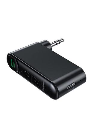 Bluetooth-ресивер baseus bsba-02 aux wireless audio receiver black 4