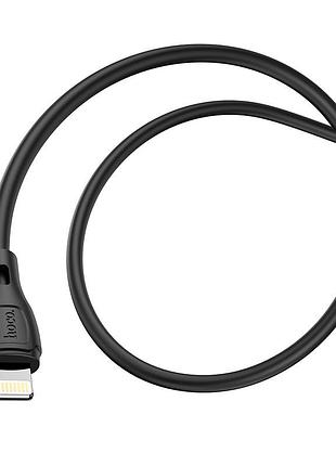 Кабель hoco x61 ultimate silicone charging data cable for ip black 4