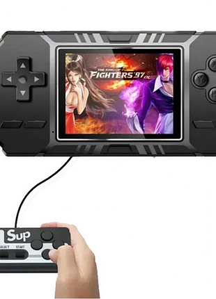Ігрова консоль-приставка з додатковим джойстиком dendy sega s8 520 в 1 чорний