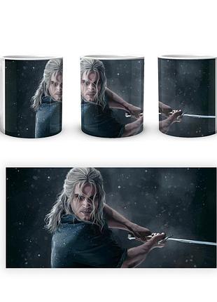 Кружка geekland the witcher ведьмак геральт tw 002.020