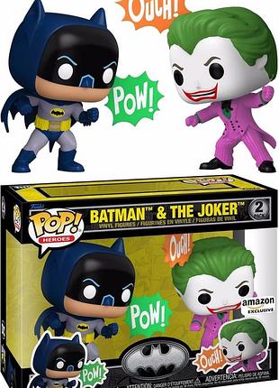 Фигурка funko pop дс бетмен и джокер dc batman and the joker 10 см exclusive 2-pack