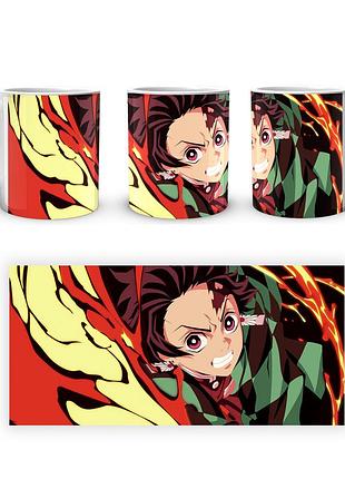 Кружка geekland kimetsu no yaiba клинок, рассекающий демонов танджиро ky 002.28