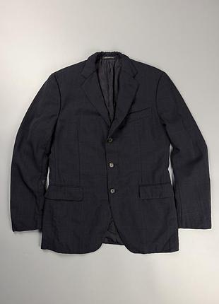 Піджак caruso per braun hamburg hand made in italy 50 wool mohair темно-синій