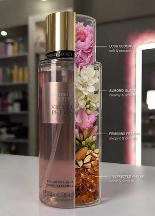 Парфумований міст для тіла victoria's secret velvet petals,250 мл