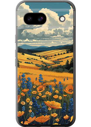 Чехол на google pixel 8a украинское поле "6082u-3406-851"