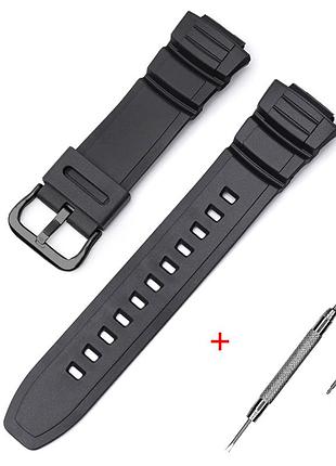 Ремешок для casio ae-2100 black bk