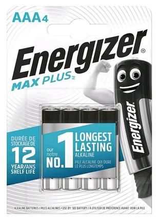 Батарейка energizer lr3/aaa max plus alkaline (4шт)