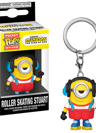 Фігурка брелок funko pop посіпаки стюарт minions stuart 4 см fpkc tm s 902