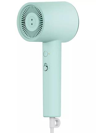 Фен xiaomi mijia negative ion hair dryer h301 green + (переходник на eu розетку)