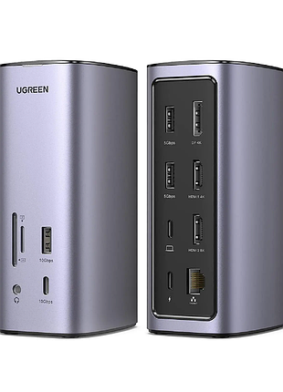 Usb-хаб ugreen usb-c multifunctional docking station(13-in-1)