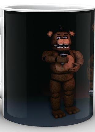 Кружка five nights at freddys п'ять ночей з фредді ведмедика fn.02.012