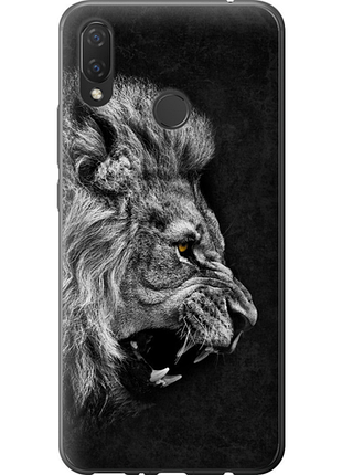 Чохол на huawei p smart plus лев "1080u-1555-851"