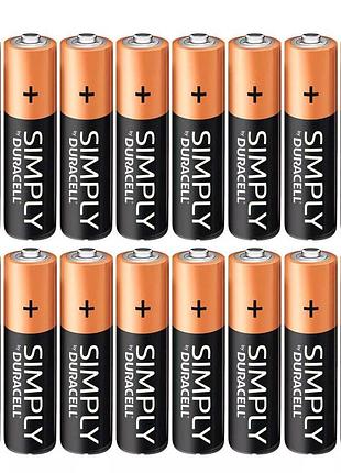 Батарейка duracell simply lr3/aaa (16шт) 2